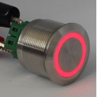 PM251F-E/R/24V/S Indikators, 25mm, Illuminated LED 24V, Red