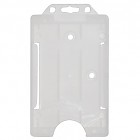 REKO 12 frosted Card holder  for one card, vertica