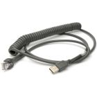 CBA-U12-C09ZAR Cable USB for Bar Code scanner Zebra, 2.8 m, coiled